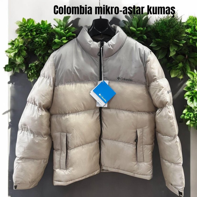 Columbia Bej Düğmeli Erkek Mont - Görsel 2