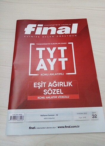 FİNAL TYT AYT