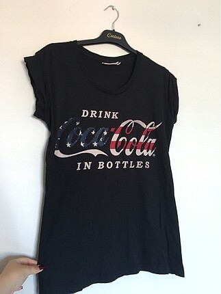 Coca cola baskılı tişört