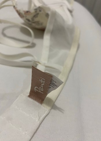 Bej Çiçek Desenli Bohem Parisian Sütyen 75B - Görsel 3