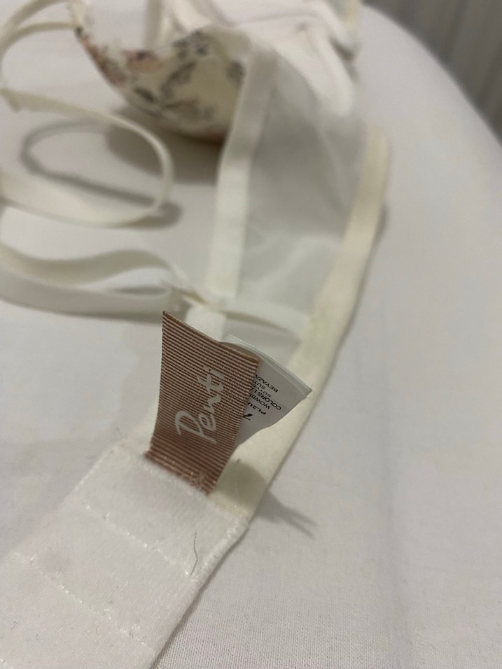 Bej Çiçek Desenli Bohem Parisian Sütyen 75B - Görsel 3