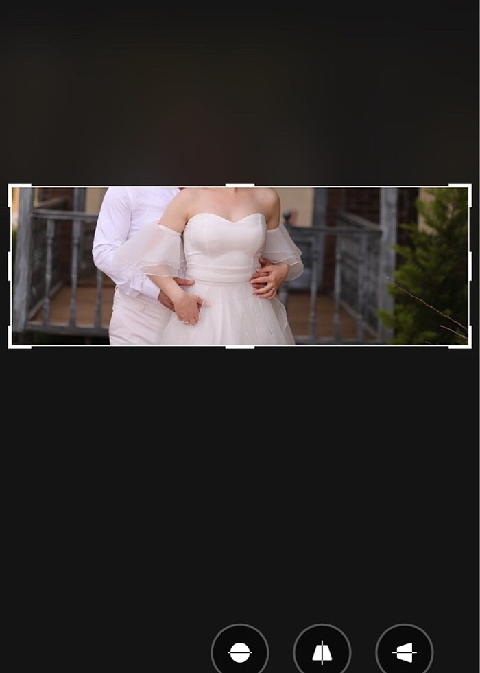 Beyaz dış çekim elbisesi - Görsel 2