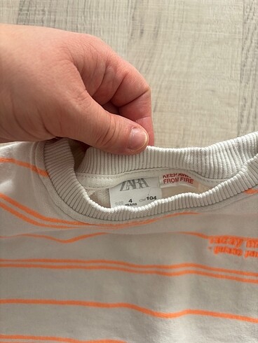 4 Yaş Beden beyaz Renk Sweatshirt