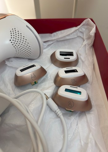 Beyaz Lazer Epilasyon Cihazı ve Yedek Başlıklar - Görsel 5