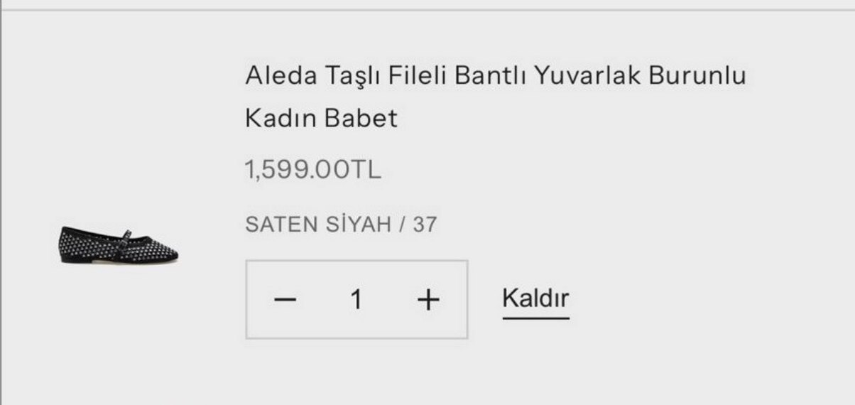 Siyah  Kadın Babet - Görsel 2