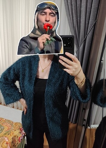 H&M ipli ince kürk 