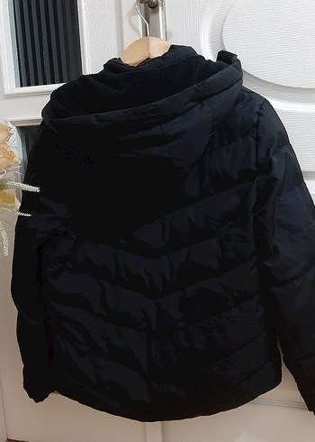 Siyah Erkek çocuk Kışlık  Mont - Görsel 2