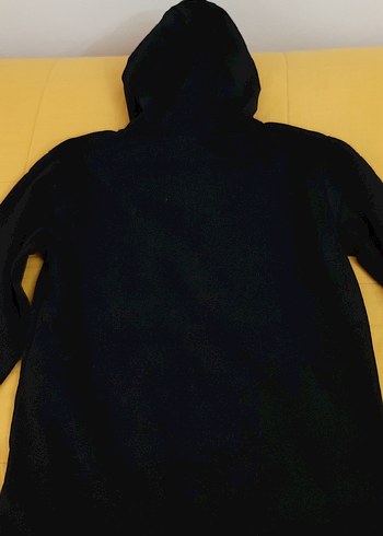 Kapüşonlu Siyah Erkek Sweatshirt - Görsel 4