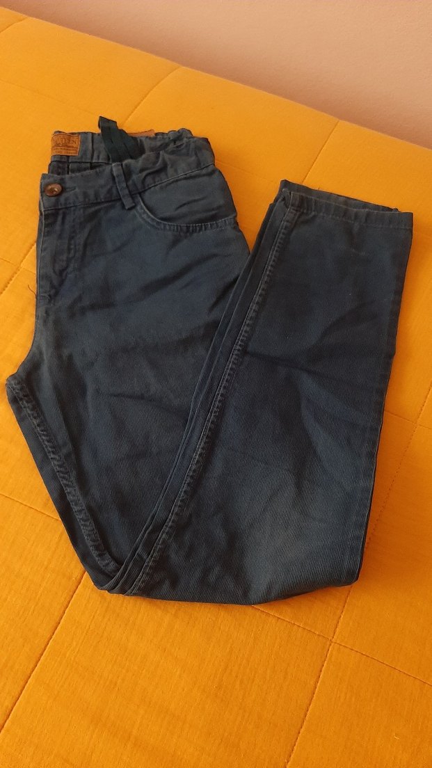 Koyu Lacivert Dar Kesim Jean Pantolon — görsel 2/3