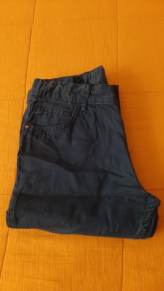 Koyu Lacivert Dar Kesim Jean Pantolon — görsel 3/3