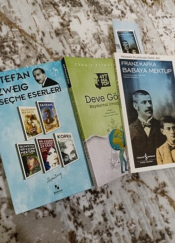  Stefan zweig seçmeleri+ Babaya mektup+ Deve gözü 