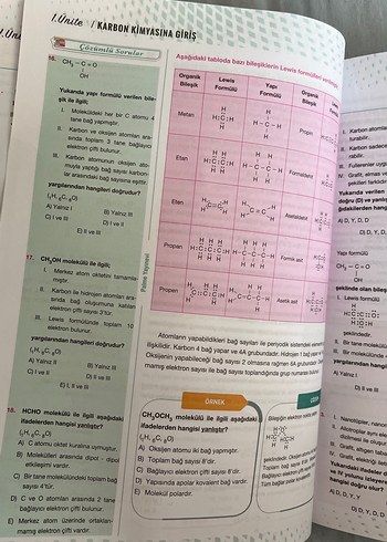 YKS AYT Organik Kimya Konu Anlatımlı Kitap - Görsel 3