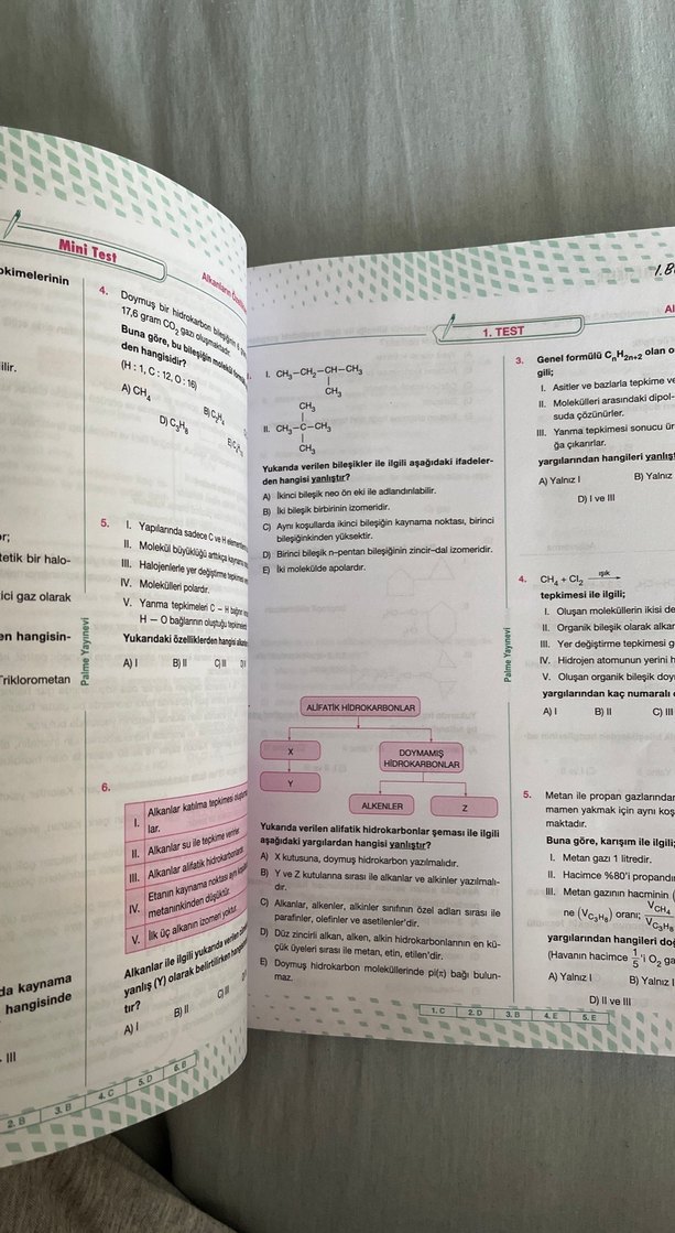 YKS AYT Organik Kimya Konu Anlatımlı Kitap - Görsel 2
