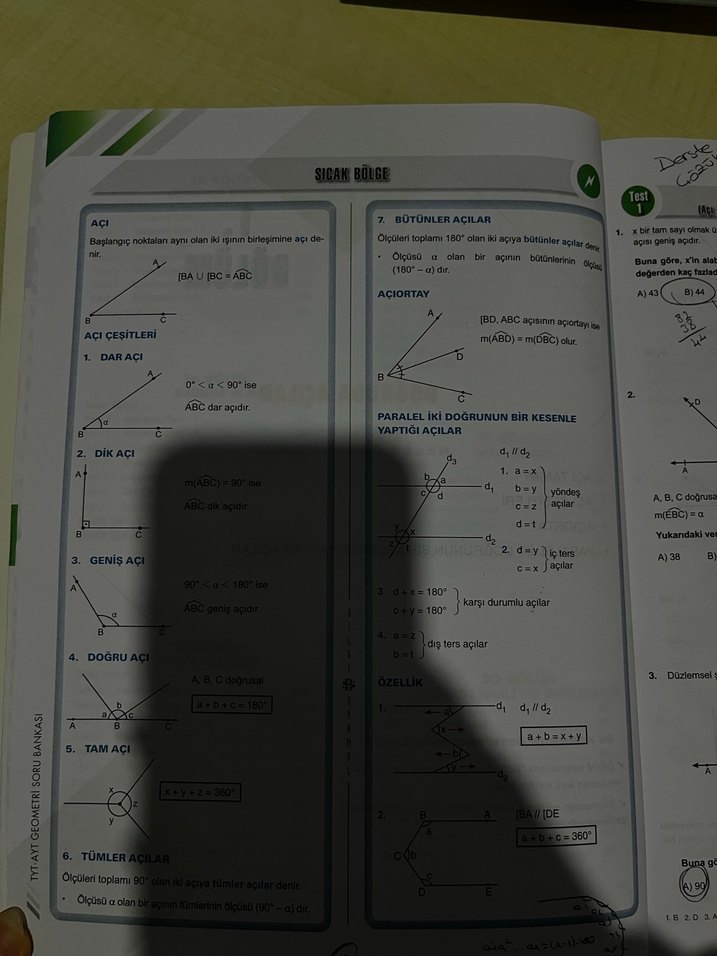 TYT-AYT Geometri Soru Bankası PDF Çözümlü - Görsel 2