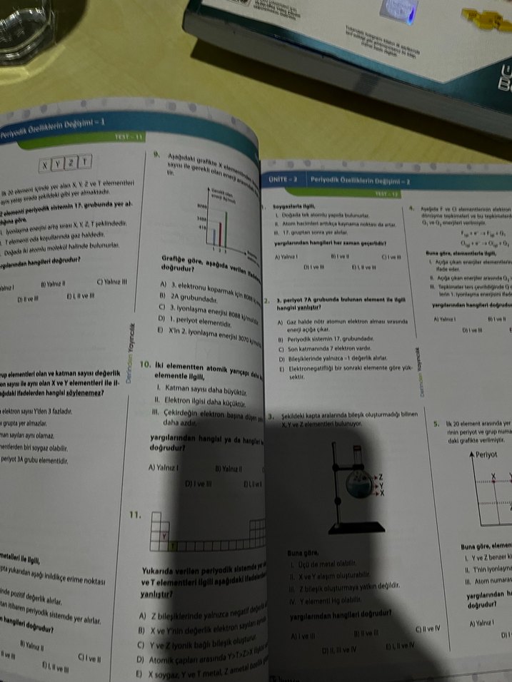 TYT Kimya Soru Kitabı - YKS Kimya Serisi - Görsel 2