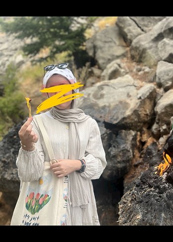 Uzun Pamuklu Elbise - Görsel 4