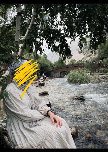 Uzun Pamuklu Elbise - Görsel 2