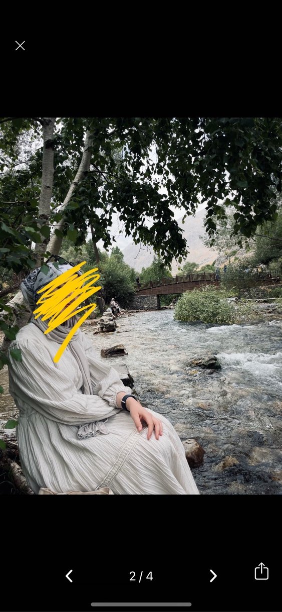 Uzun Pamuklu Elbise - Görsel 2