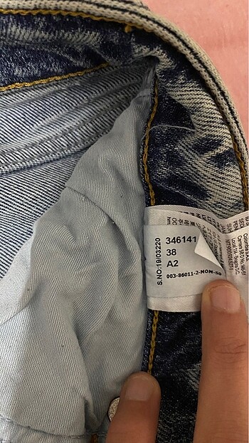 Denim kot pantolon - Görsel 5