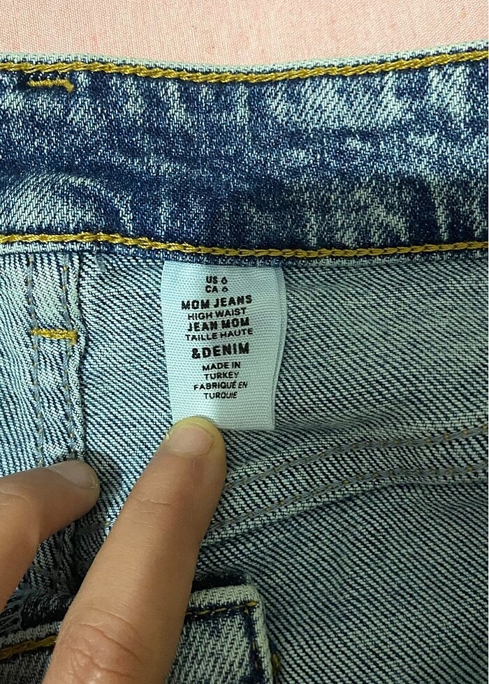 Denim kot pantolon - Görsel 4