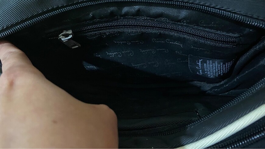 Pier cardin çapraz çanta - Görsel 5