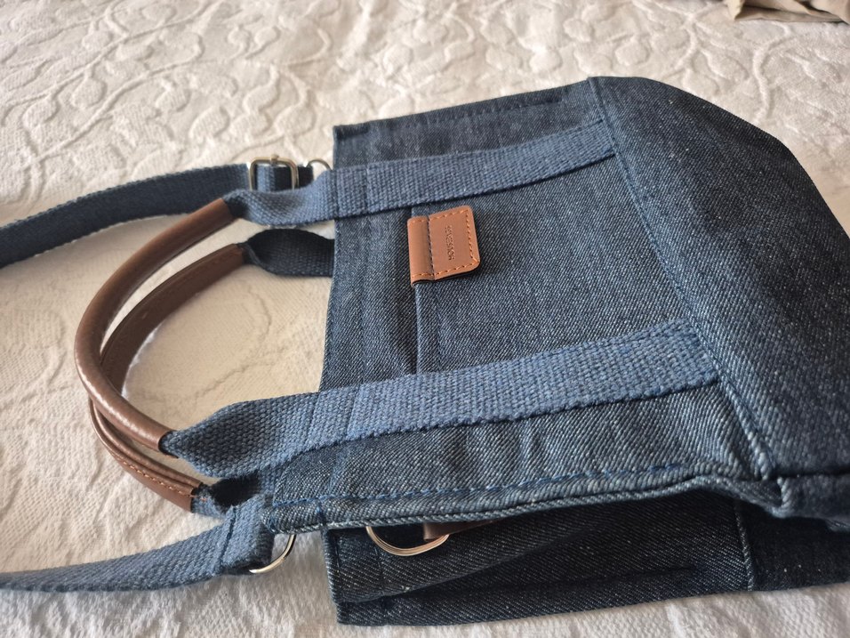 Lacivert Denim Kadın Çanta - Görsel 3