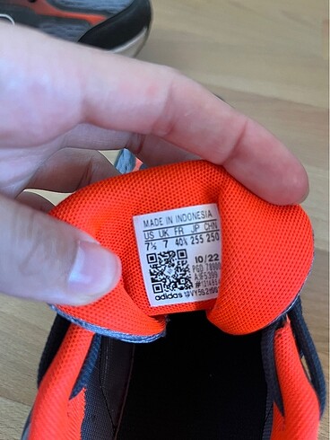 40,5 Beden turuncu Renk Adidas spor ayakkabı