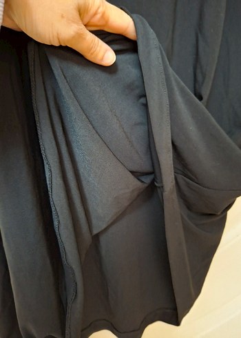 Payetli Ara boy Yarım Kol Elbise - Görsel 6