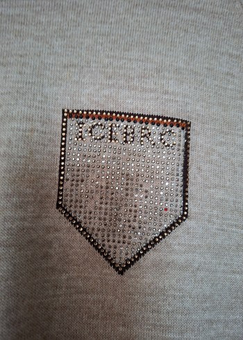 Nakışlı Triko Kadın Tunik - Görsel 2