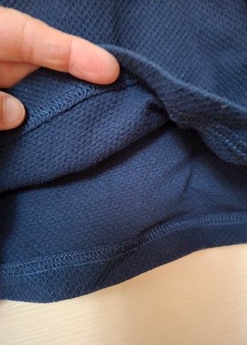 Erkek Lacivert Denim Polo Tişört - Görsel 4