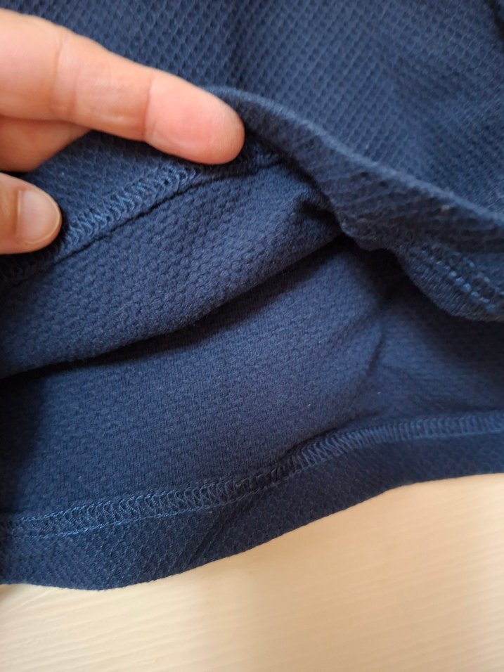 Erkek Lacivert Denim Polo Tişört - Görsel 4