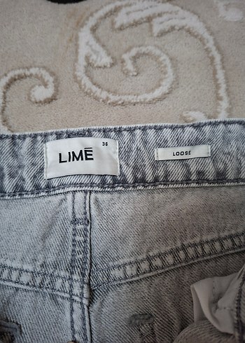 Bol Paça Kadın Kot Pantolon - Görsel 7