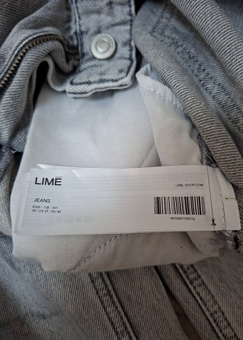 Bol Paça Kadın Kot Pantolon - Görsel 8