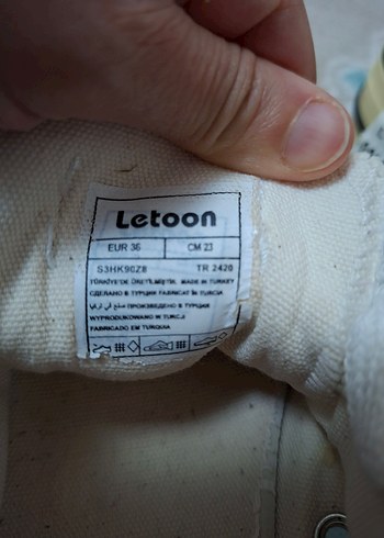 Letoon Bağcıklı Kadın Spor Ayakkabısı - Görsel 6