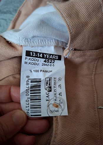 Kız Çocuk Bej Pileli Etek - Görsel 6