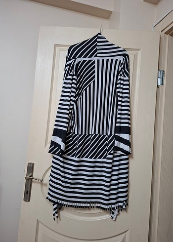 Zebra Desenli Yazlık Hırka - Görsel 6