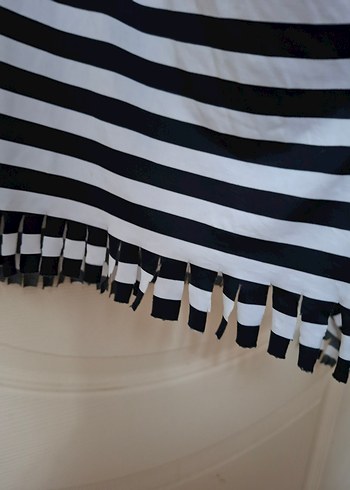 Zebra Desenli Yazlık Hırka - Görsel 5