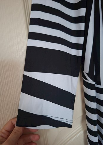 Zebra Desenli Yazlık Hırka - Görsel 2