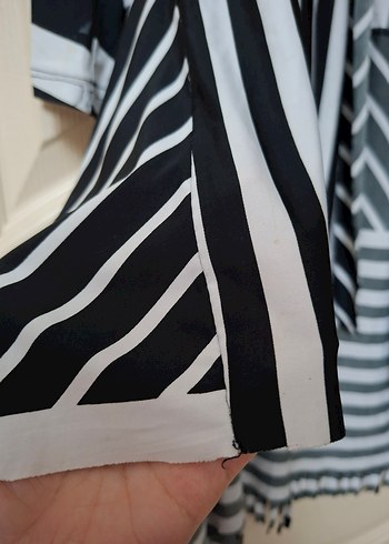 Zebra Desenli Yazlık Hırka - Görsel 3