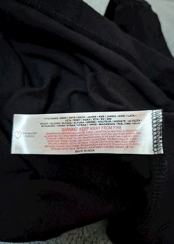 Kolsuz Siyah Kız Çocuk Elbisesi - Görsel 5