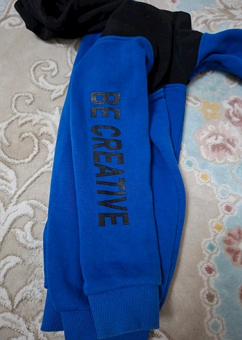 Kışlık Kapüşonlu Erkek Çocuk Sweatshirt Hırka - Görsel 6