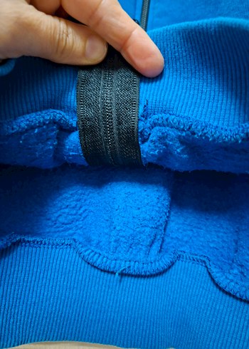 Kışlık Kapüşonlu Erkek Çocuk Sweatshirt Hırka - Görsel 4