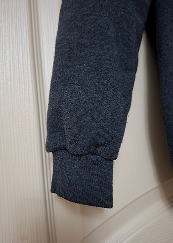 Erkek Çocuk Antrasit Kapüşonlu Sweatshirt - Görsel 2