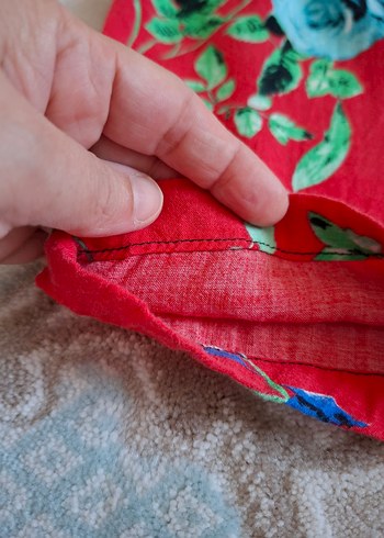 s Beden Renkli Çiçek Desenli Kısa Kadın Pantolon