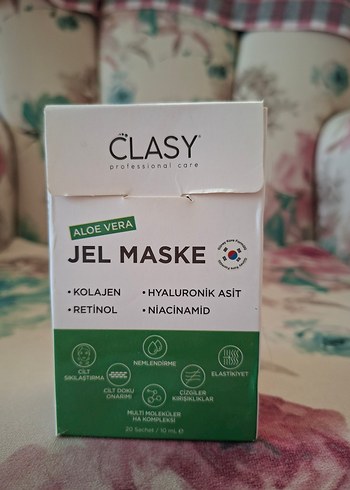 Clasy Aloe Vera Jel Maske - Cilt Bakımı - Görsel 9