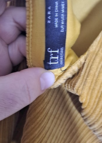 Kadın Sarı Keten Midi Boy Askılı Elbise - Görsel 3