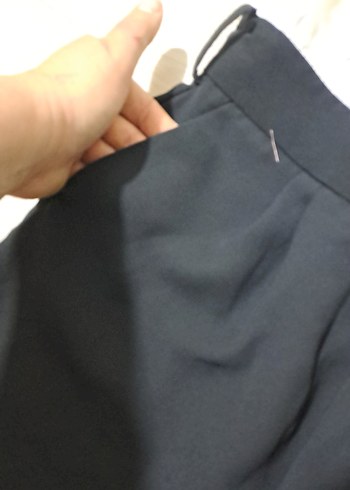 Kemerli Kolsuz Mini Kadın Tulum - Görsel 4