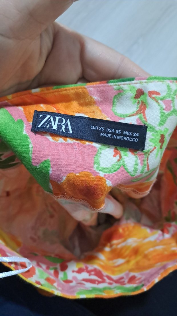 Çiçek Desenli Renkli Mutfak Önlüğü - Görsel 3