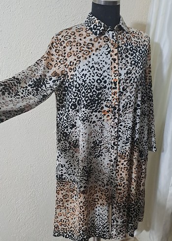 Bohem Leopar elbıse - Görsel 3