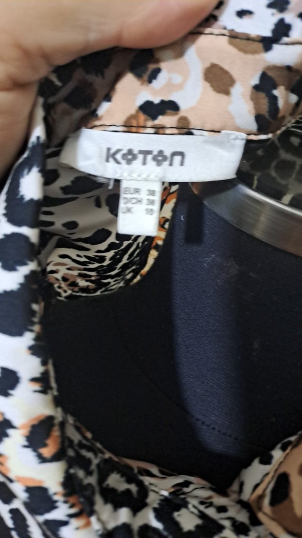 Bohem Leopar elbıse - Görsel 4